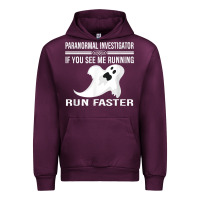 Mauve Wine paranormal investigator ghost hunting t shirt Urban Hoodie - linhVisuals