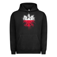 Pigment Black polish eagle  polish pride  polish flag  polish t shirt Urban Hoodie - linhVisuals
