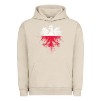 Pigment French Oak polish eagle  polish pride  polish flag  polish t shirt Urban Hoodie - linhVisuals