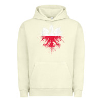 Pigment Pistachio polish eagle  polish pride  polish flag  polish t shirt Urban Hoodie - linhVisuals