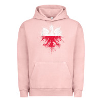 Pigment Salmon polish eagle  polish pride  polish flag  polish t shirt Urban Hoodie - linhVisuals