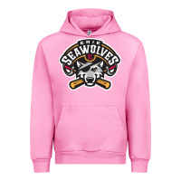 Fuchsia Pink sport american Urban Hoodie - linhVisuals