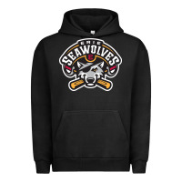 Pigment Black sport american Urban Hoodie - linhVisuals