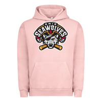 Pigment Salmon sport american Urban Hoodie - linhVisuals