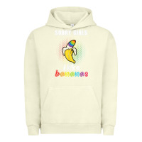 Pigment Pistachio mens sorry girl i like bananas funny lgbt gay pride tshirt gifts Urban Hoodie - linhVisuals