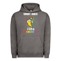 Pigment Tornado mens sorry girl i like bananas funny lgbt gay pride tshirt gifts Urban Hoodie - linhVisuals