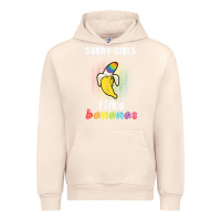 Sandshell mens sorry girl i like bananas funny lgbt gay pride tshirt gifts Urban Hoodie - linhVisuals