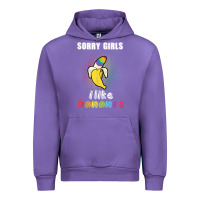 Tulip mens sorry girl i like bananas funny lgbt gay pride tshirt gifts Urban Hoodie - linhVisuals