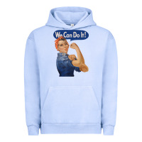 Pigment Grape Ice rosie the riveter shirt we can do it feminist retro t shirt Urban Hoodie - linhVisuals