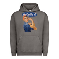 Pigment Tornado rosie the riveter shirt we can do it feminist retro t shirt Urban Hoodie - linhVisuals