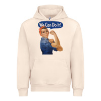 Sandshell rosie the riveter shirt we can do it feminist retro t shirt Urban Hoodie - linhVisuals