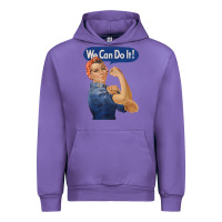 Tulip rosie the riveter shirt we can do it feminist retro t shirt Urban Hoodie - linhVisuals