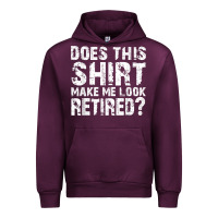 Mauve Wine retirement gifts for men funny retirement shirt for party Urban Hoodie - linhVisuals