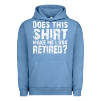 Pigment Pebble Blue retirement gifts for men funny retirement shirt for party Urban Hoodie - linhVisuals