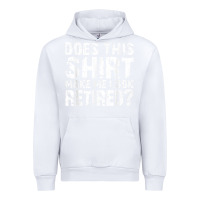 White retirement gifts for men funny retirement shirt for party Urban Hoodie - linhVisuals