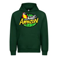 Forest Green cafe #amazon Urban Hoodie - linhVisuals