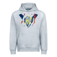 Heather Grey nightwing super hero Urban Hoodie - linhVisuals