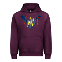 Mauve Wine nightwing super hero Urban Hoodie - linhVisuals