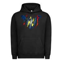 Pigment Black nightwing super hero Urban Hoodie - linhVisuals