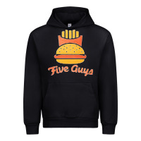 Black five guys Urban Hoodie - linhVisuals
