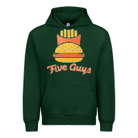 Forest Green five guys Urban Hoodie - linhVisuals