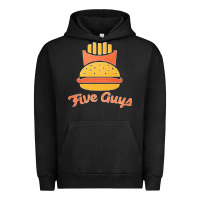 Pigment Black five guys Urban Hoodie - linhVisuals