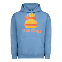 Pigment Pebble Blue five guys Urban Hoodie - linhVisuals