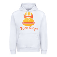 White five guys Urban Hoodie - linhVisuals