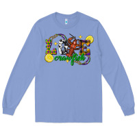 Colony Blue mardi gras love crawfish Long Sleeve Tee - FaDigitalArtStudio