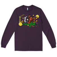 Plum mardi gras love crawfish Long Sleeve Tee - FaDigitalArtStudio