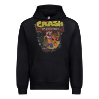 Black crash bandicoot 1966 Urban Hoodie - linhVisuals