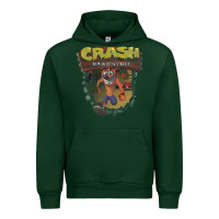 Forest Green crash bandicoot 1966 Urban Hoodie - linhVisuals