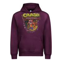 Mauve Wine crash bandicoot 1966 Urban Hoodie - linhVisuals