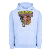 Pigment Grape Ice crash bandicoot 1966 Urban Hoodie - linhVisuals