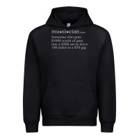 Black musician definition Urban Hoodie - linhVisuals