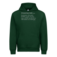 Forest Green musician definition Urban Hoodie - linhVisuals
