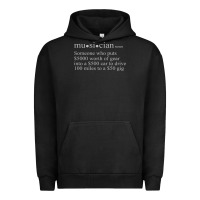 Pigment Black musician definition Urban Hoodie - linhVisuals