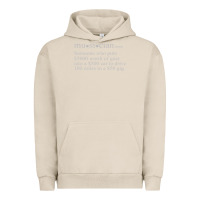 Pigment French Oak musician definition Urban Hoodie - linhVisuals
