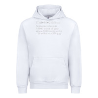 White musician definition Urban Hoodie - linhVisuals