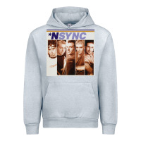 Heather Grey n sync [tw] Urban Hoodie - linhVisuals