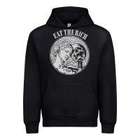 Black eat the rich Urban Hoodie - linhVisuals