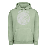 Pigment Oil Green eat the rich Urban Hoodie - linhVisuals