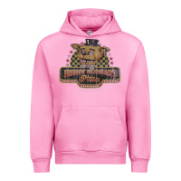 Fuchsia Pink freddy fazbear's pizza 1983   five nights at freddys Urban Hoodie - linhVisuals