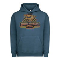 Pigment Midnight Navy freddy fazbear's pizza 1983   five nights at freddys Urban Hoodie - linhVisuals