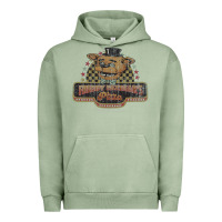 Pigment Oil Green freddy fazbear's pizza 1983   five nights at freddys Urban Hoodie - linhVisuals