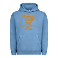 Pigment Pebble Blue freddy fazbear's pizza 1983   freddy fazbears pizza Urban Hoodie - linhVisuals