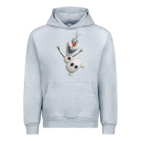 Heather Grey olaf frozen 01 Urban Hoodie - linhVisuals