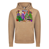 Vintage Coffee christmas louisiana mardi gras trees Vintage Hoodie - FaDigitalArtStudio
