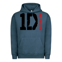 Pigment Midnight Navy one direction 1d [twhite] Urban Hoodie - linhVisuals