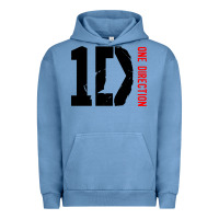 Pigment Pebble Blue one direction 1d [twhite] Urban Hoodie - linhVisuals